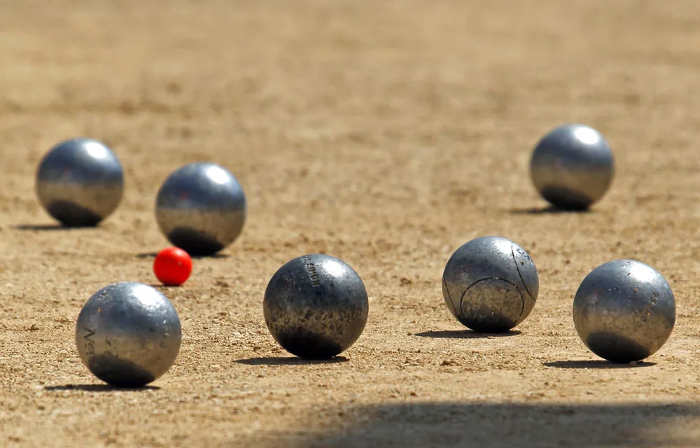 Jeu de boules arrangementen
