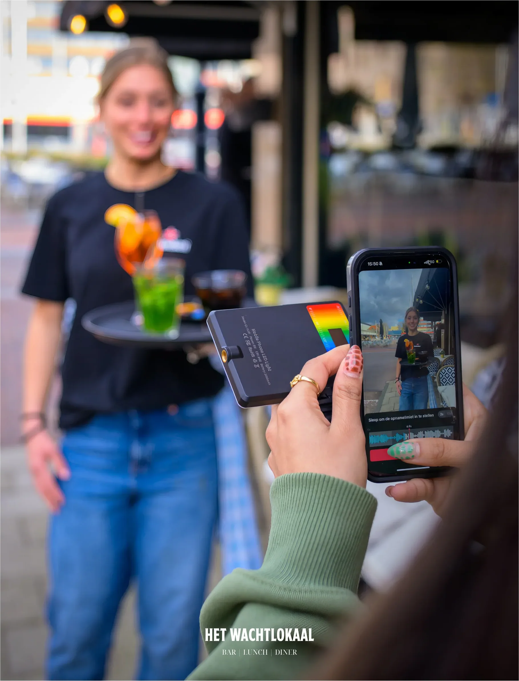 Gasten fotograferen